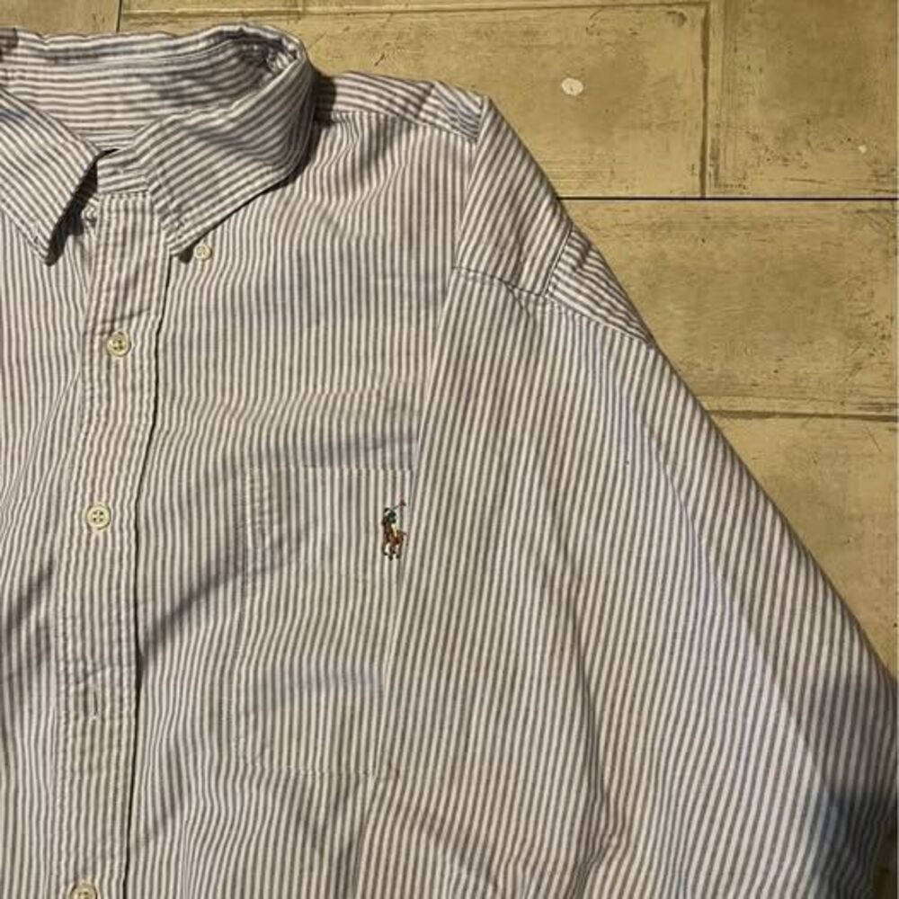 Ralph Lauren rugby button down dress/casual shirt size XXL